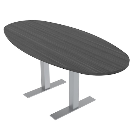 Skutchi Designs 33.5 in W, 69.5 in L, 29 in H, Engineered Wood Top, Grey HAR-BOVL-34X70-T-ASIANNIGHT